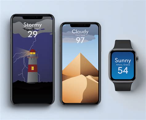 Dew: An Animated Weather App :: Behance