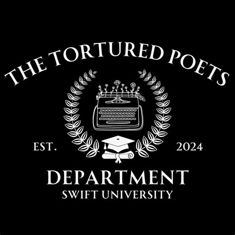 The Tortured Poets Department SVG - Etsy