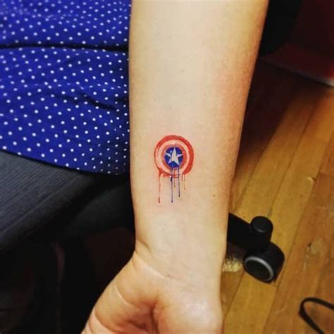 37 Small Tattoo Ideas For Big Avengers Nerds | Pattern tattoo, Small ...