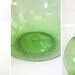 Large Green Vintage Teardrop Demijohn Glass Floor Vase - Etsy