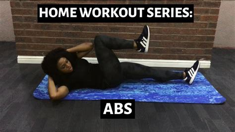 Home Exercise for Abs - YouTube