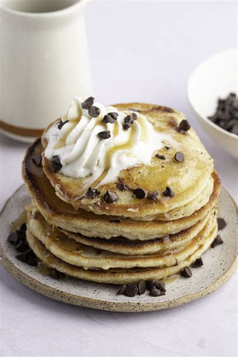 Chocolate Chip Pancakes (Best Recipe) - Insanely Good