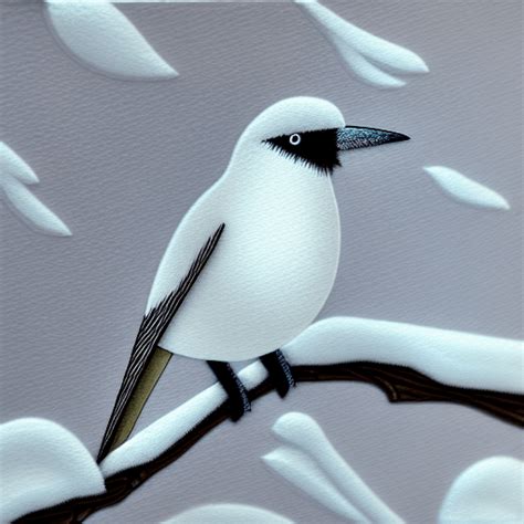 Snow Bird Graphic · Creative Fabrica