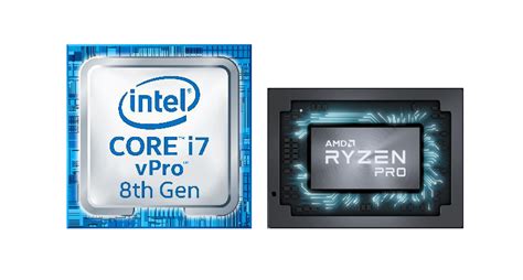 Intel's new 8th-gen Core vPro duels with AMD’s 2nd-gen Ryzen Pro mobile ...