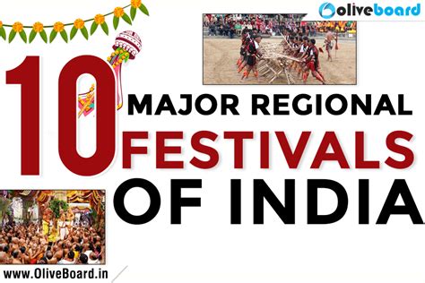 10 Major Regional Festivals Of India 2023 Oliveboard - Bank2home.com