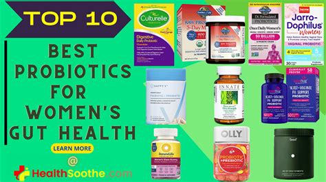 Top 10 Best Probiotics for Women's Gut Health (2024)