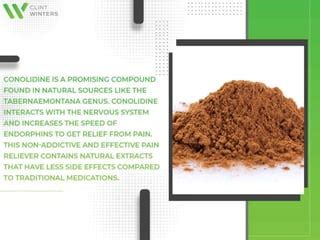 Conolidine Pain Reliever: The Natural Medication | PPT