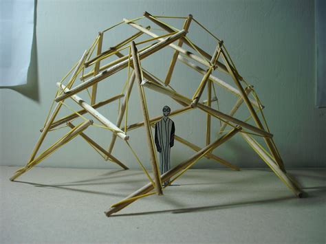 Tensegrity Dome | Modelos de arquitectura, Modelos arquitectónicos, Maqueta arquitectura