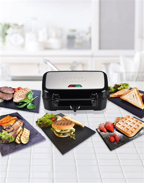 SMART 3-in-1 Waffle/Grill/Sandwich Maker – Smart