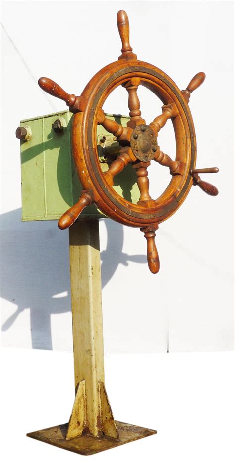 steering wheel | Old sailing ships, Antiques, Ship wheel