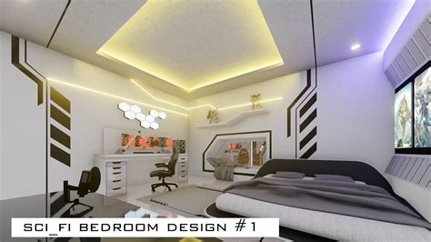 Spacecraft Room Ideas 3.5 x 3 Meters Sci-fi DESIGN #1. . . - YouTube