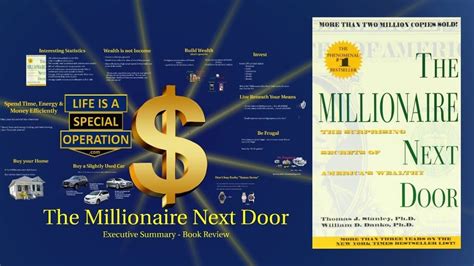 How to Get Rich - "The Millionaire Next Door" - An Executive Summary Book Review - YouTube | How ...