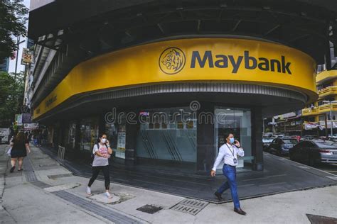 The General View of Maybank Bukit Bintang Branch Editorial Image ...