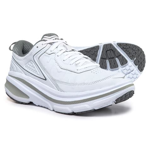 Hoka One One Bondi Ltr Walking Shoes (for Women) in White - Lyst