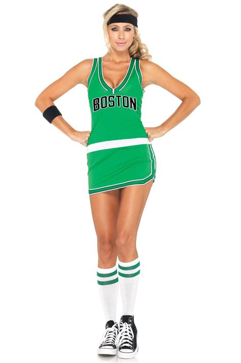 NBA Boston Celtics Player Dress Adult Costume,$54.99 Cheer Costumes ...