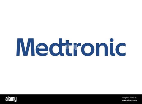 Medtronic, Logo, White background Stock Photo - Alamy