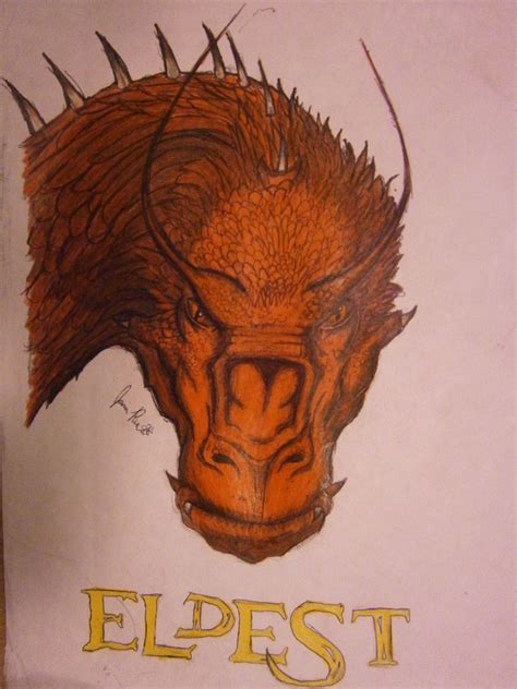 Red Dragon from Eragon Book Cover by celesticangel12345 on DeviantArt