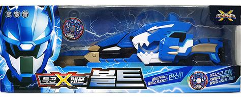 Buy Miniforce Mini Force X Ranger Weapon Bolt Blue Transweapon Toy Set Online at desertcartBermuda