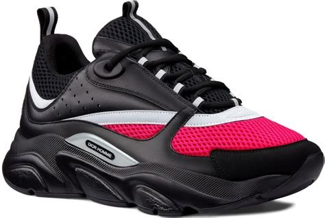 Dior Black & Pink ‘B22’ Sneakers | Incorporated Style