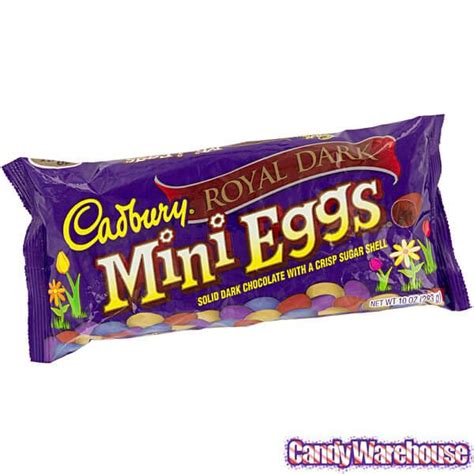 Cadbury Dark Chocolate Mini Eggs: 10-Ounce Bag – Candy Warehouse