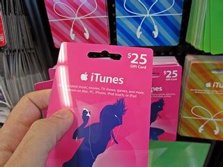 itunes gift card | A $25 itunes gift card I am the designer … | Flickr