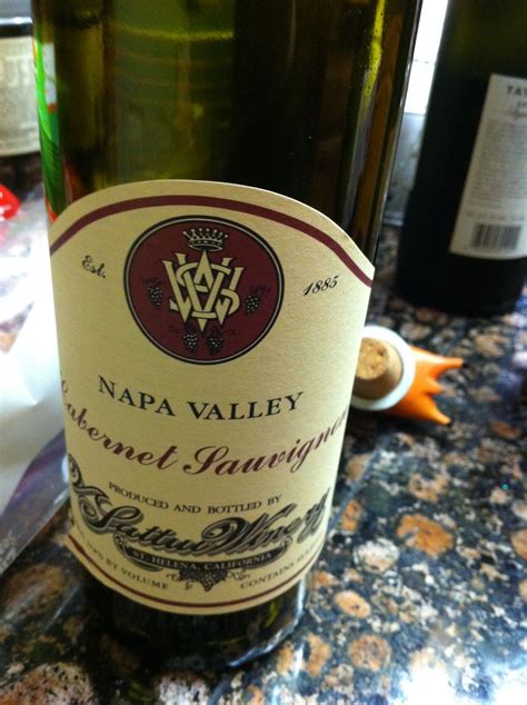 V. Sattui Wine ~ Napa Valley ~ Cabernet Sauvignon Bottle Corks, Bottles, Wine Bottle, Napa ...