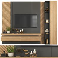 TV stand 26 - TV Wall - 3D model