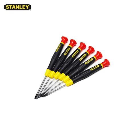 Stanley 1 piece precision flat end micro slotted screwdriver mini 1.0mm 1.6mm 1.8mm 2.0mm 2.5mm ...