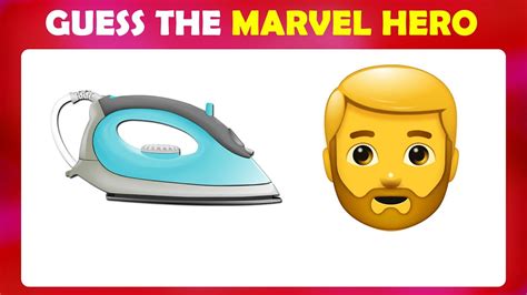 Guess Marvel Hero From Emoji Challenge Marvel Superhero Quiz Best World Riddles IQLevel Brain ...