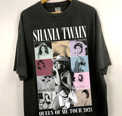 Shania Twain Queen Of Me Tour 2023 Shirt Shania Twain Tshirt