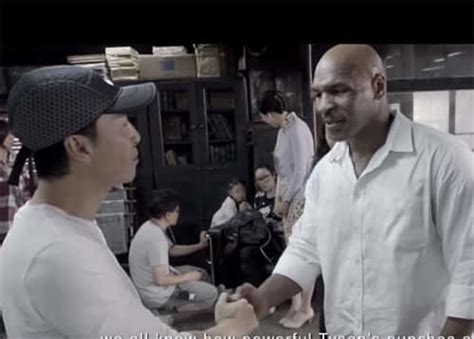 Behind the scenes of Mike Tyson vs Ip Man - MMA Underground