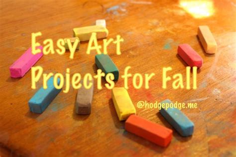 Easy Art Projects for Fall - Your BEST Homeschool