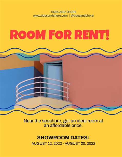 Room For Rent Flyer Template Word