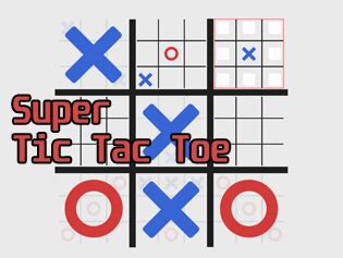 Super Tic Tac Toe . Online Games . BrightestGames.com