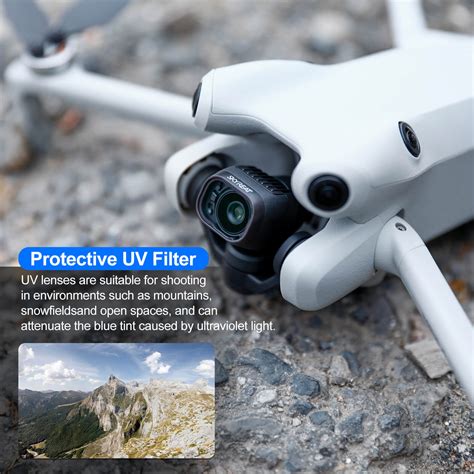 SKYREAT UV Filters Set for DJI Mini 4 Pro Accessories (Plastic Version) - Skyreat