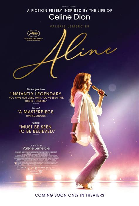 New US Trailer for Unofficial Celine Dion Biopic 'Aline' Hitting Theaters | FirstShowing.net