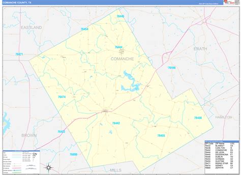 Map Books of Comanche County Texas - marketmaps.com