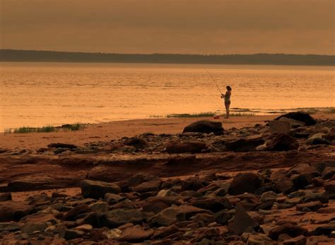 Bay of Fundy Bass Fishing | Spencers Point | Bluenose Canoehead | Flickr
