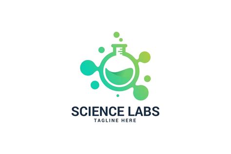 Science Labs Logo Template | Creative Logo Templates ~ Creative Market
