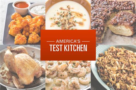 Below are 5 of our favorite dishes from America’s Test Kitchen! Click on each recipe to view or ...