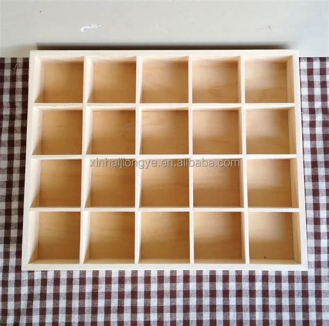 15 Dividers Wooden Storage Box Accept Oem - Buy Wood Storage Box ...