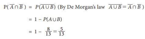 Addition Theorem of Probability