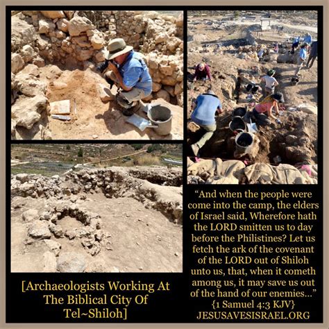 Archaeologists Working At Tel~Shiloh by JESUSAVESISRAEL on DeviantArt