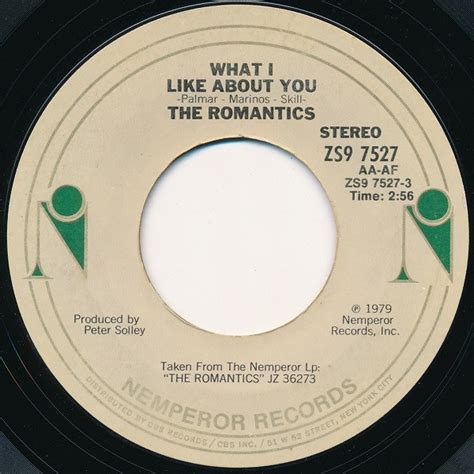 The Romantics - What I Like About You (1979, Vinyl) | Discogs