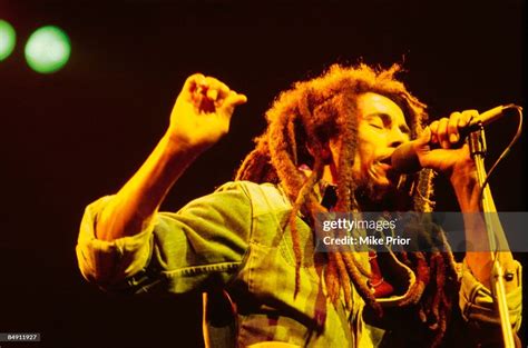 Photo of Bob MARLEY; Bob Marley performing live on stage at the... News ...