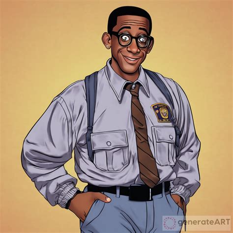 Steve Urkel: Cold FBI Agent Transformation | GenerateArt