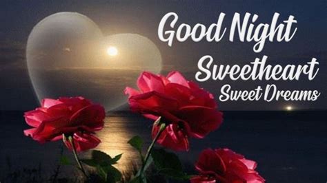 Good Night Sweetheart Wishes & Messages With Images | Good night ...