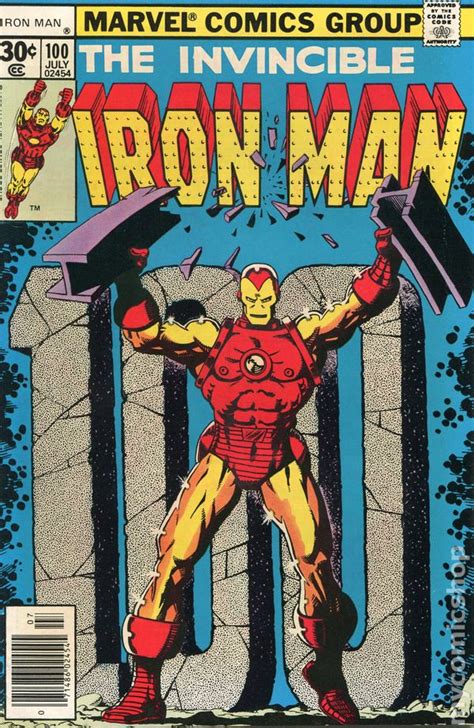 Iron Man comic books issue 100 1976-1978