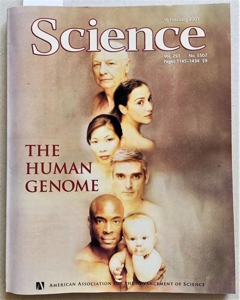 The Sequence of the Human Genome in: Science Vol. 291, Issue 5507, pages 1304-1351 (total 1145 ...