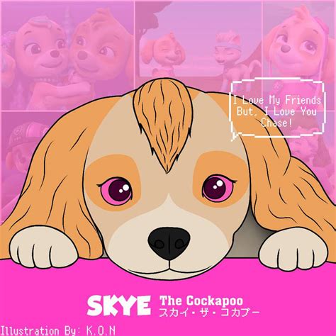 Skye The Cockapoo by LeotheOrangeCat on DeviantArt